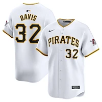 Maillot de joueur Nike Henry Davis blanc Pittsburgh Pirates Home Limited pour homme