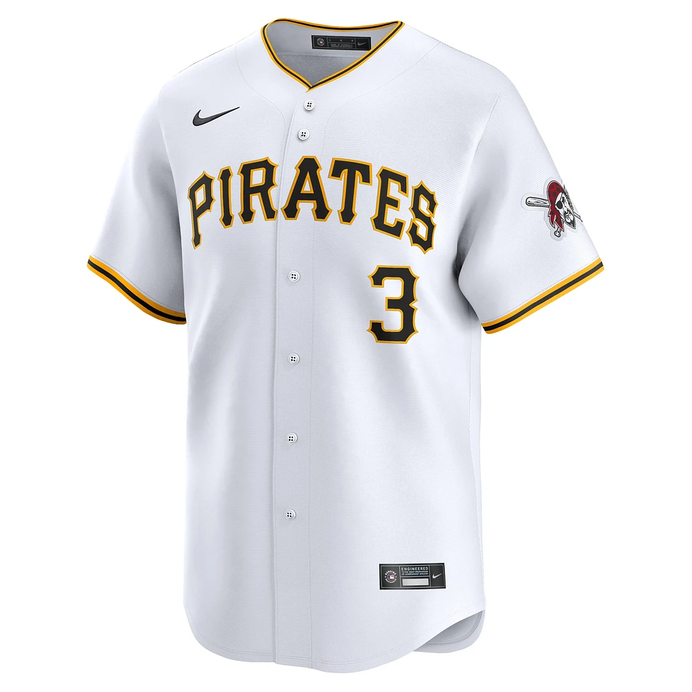 Men's Nike Ji-Hwan Bae White Pittsburgh Pirates Home Limited Player Jersey