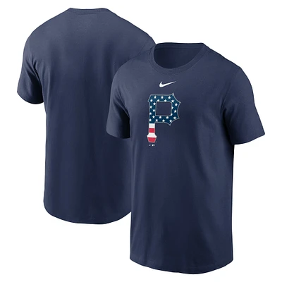 Men's Nike Navy Pittsburgh Pirates Americana T-Shirt