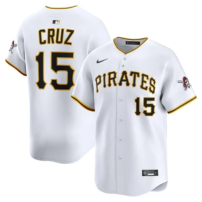 Maillot de joueur alternatif Nike Oneil Cruz pour homme, blanc, Pirates Pittsburgh, édition limitée