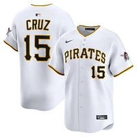 Maillot de joueur alternatif Nike Oneil Cruz pour homme, blanc, Pirates Pittsburgh, édition limitée