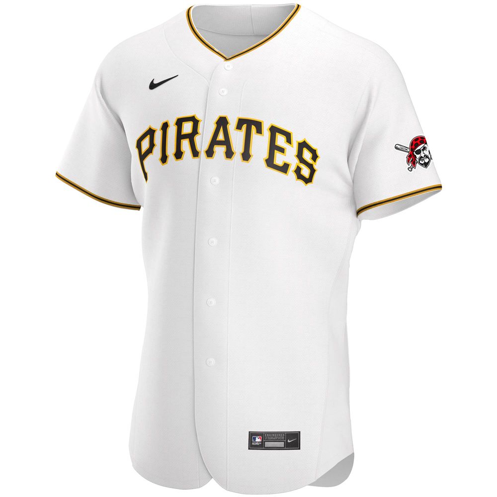 Pittsburgh Pirates Mens Nike Replica Home Jersey - White