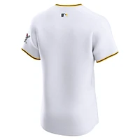 Maillot Nike blanc domicile Elite des Pirates de Pittsburgh pour homme