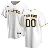 Lids Pittsburgh Pirates Nike Home Replica Custom Jersey - White