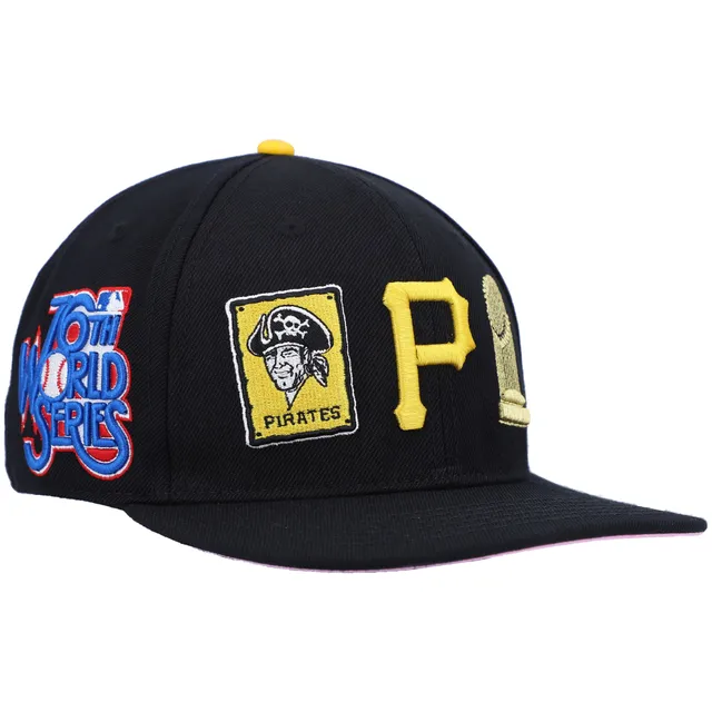 Men's New Era Khaki/Olive Pittsburgh Pirates Pink Undervisor 59FIFTY Fitted Hat