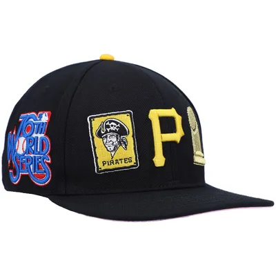 Lids Chicago White Sox Pro Standard Double City Pink Undervisor Snapback Hat  - Black