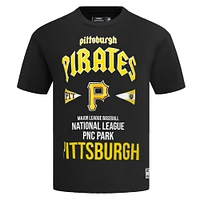 Men's Pro Standard Black Pittsburgh Pirates Oversized City Tour T-Shirt