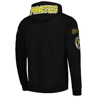 Men's Pro Standard Black Pittsburgh Pirates Team Logo Pullover Hoodie