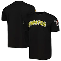 T-shirt Pro Standard noir avec logo de l'équipe Pittsburgh Pirates pour homme