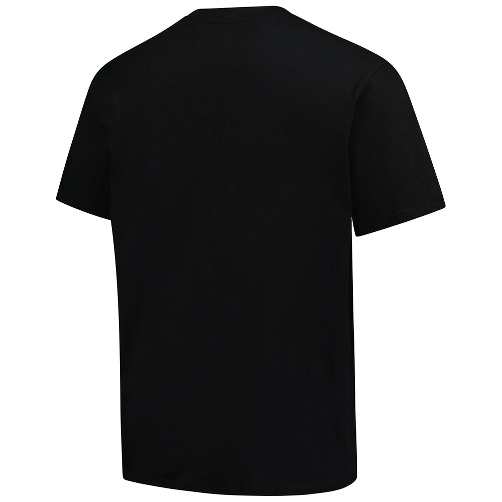 Men's Profile Black Pittsburgh Pirates Big & Tall Primary Logo T-Shirt