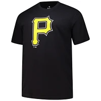 Men's Profile Paul Skenes Black Pittsburgh Pirates Big & Tall Name Number T-Shirt