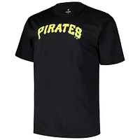 Men's Profile Paul Skenes Black Pittsburgh Pirates Big & Tall Name Number T-Shirt