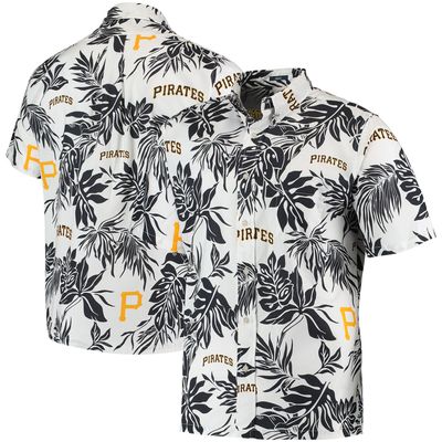 Men's Reyn Spooner White Pittsburgh Pirates Aloha Button-Down Shirt