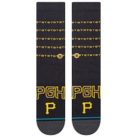 Men's Stance  Black Pittsburgh Pirates 2023 City Connect Crew Socks