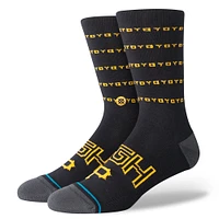 Men's Stance  Black Pittsburgh Pirates 2023 City Connect Crew Socks