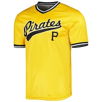 Maillot d'équipe Stitches Gold Pittsburgh Pirates Cooperstown Collection pour hommes