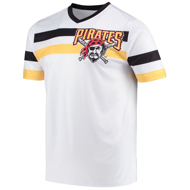 Men's Pittsburgh Pirates Stitches Yellow Cooperstown Collection Team Jersey