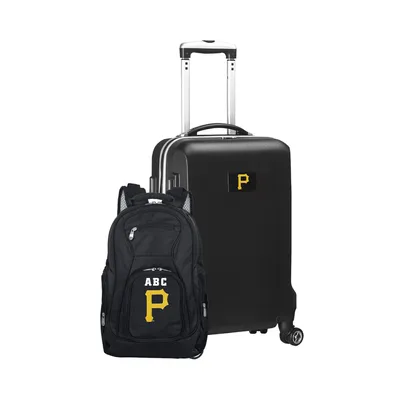 Pittsburgh Pirates MOJO Personalized Deluxe 2-Piece Backpack & Carry-On Set