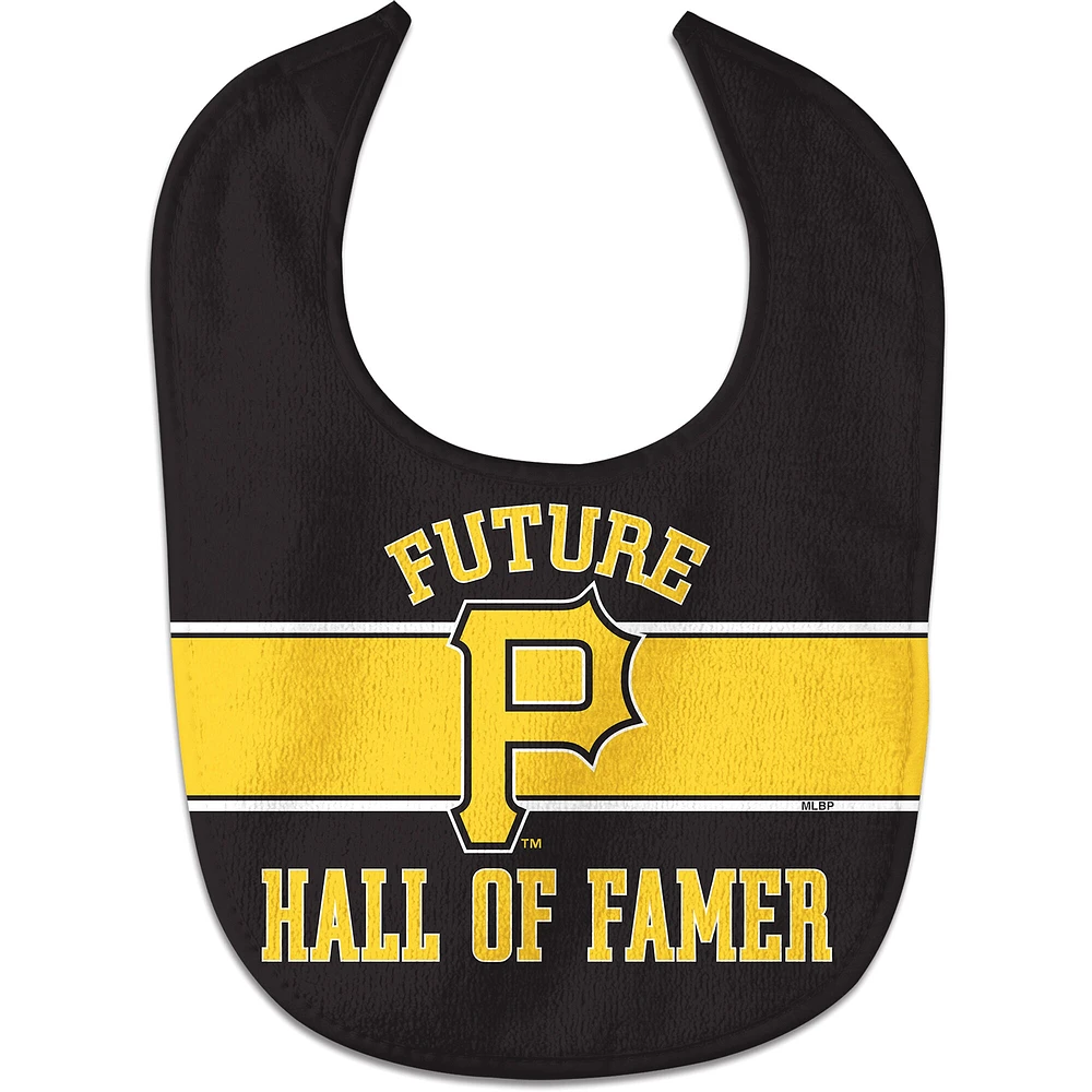 Nouveau-né et nourrisson WinCraft Pittsburgh Pirates Future Hall Of Famer All Pro - Bavoir pour bébé