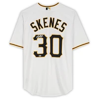 Paul Skenes Pittsburgh Pirates Autographed White Nike Replica Jersey