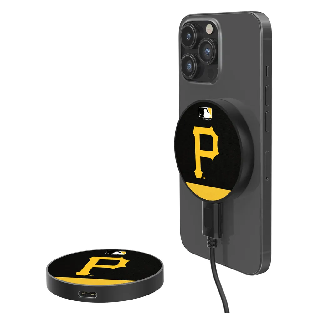 Lids Pittsburgh Pirates 10-Watt Stripe Design Wireless Magnetic Charger