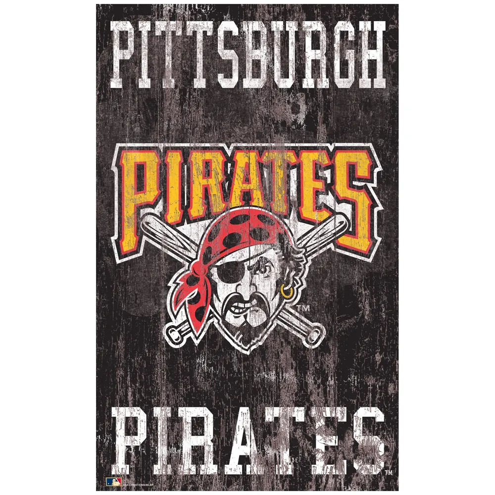 Nike Men's Pittsburgh Pirates Black Logo Franchise Polo T-Shirt