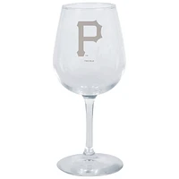 Pirates de Pittsburgh 12.75oz. Verre à vin à pied