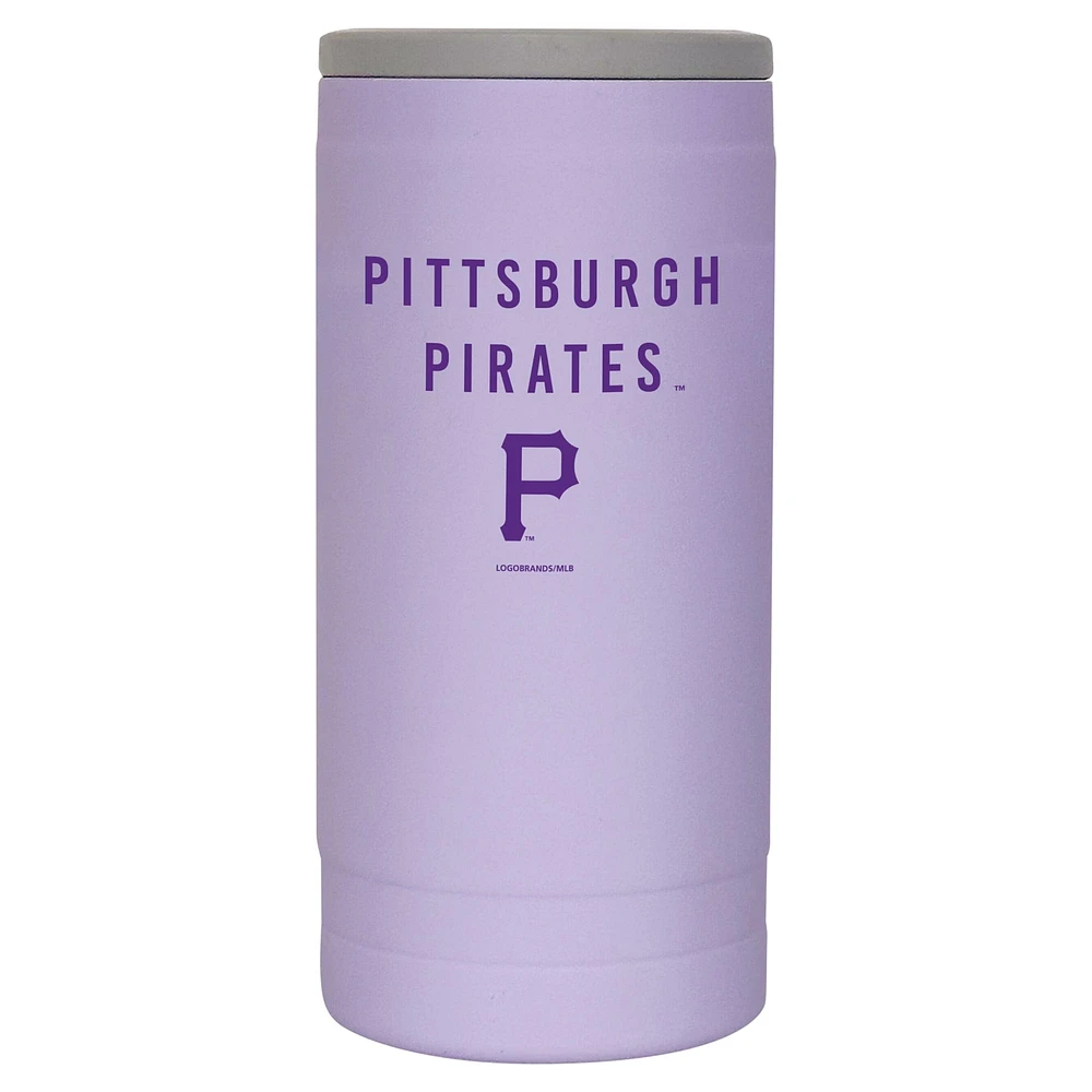 Pirates de Pittsburgh 12oz. Coolie Slim Soft Touch Lavande