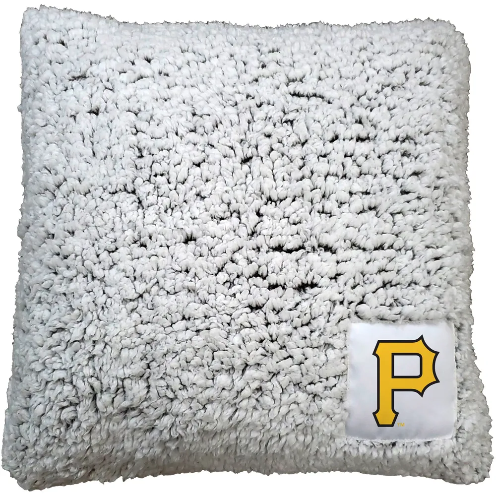 Oreiller Sherpa givré 16'' x 16'' Pirates de Pittsburgh