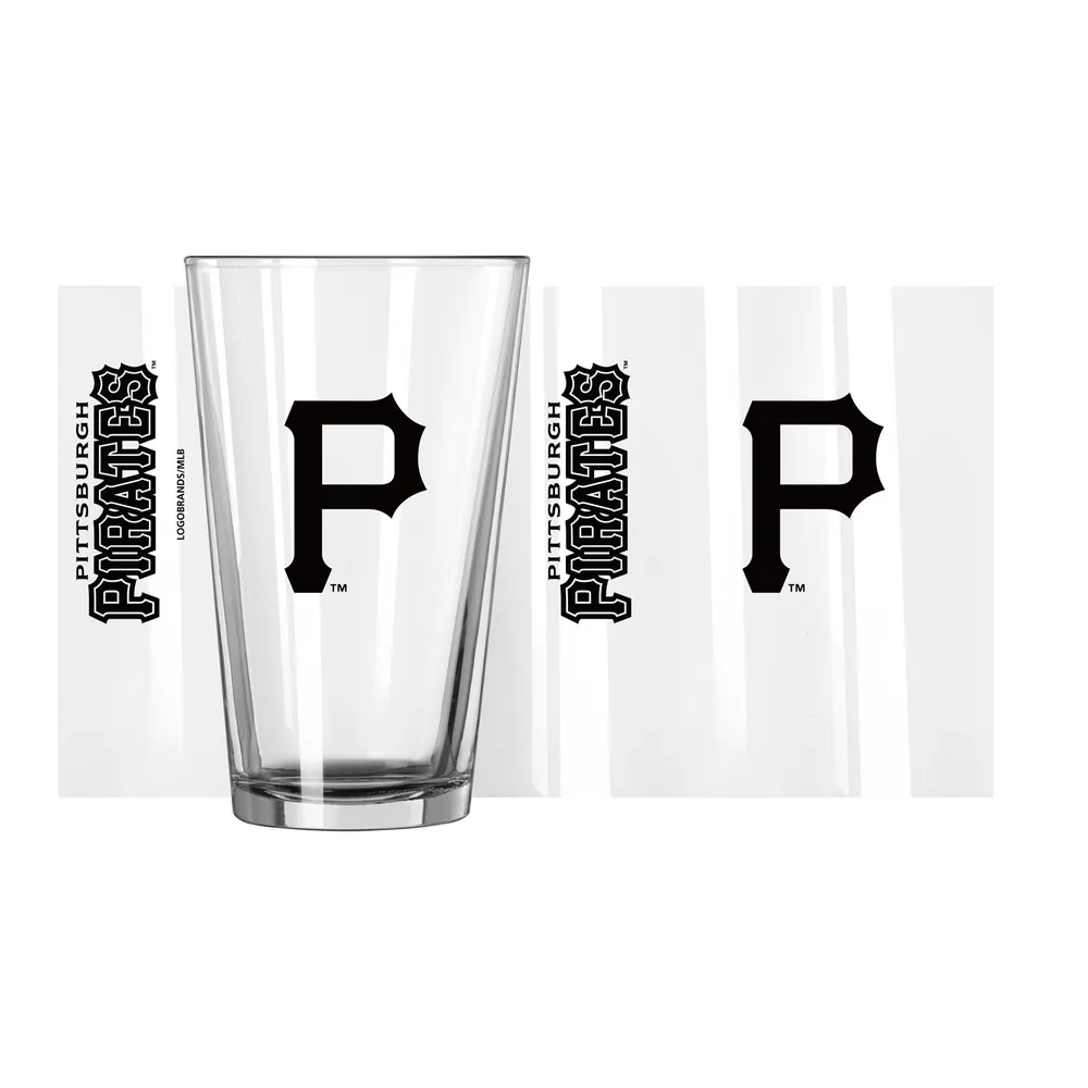 Pirates de Pittsburgh 16 oz. Verre à pinte Team Wordmark Game Day