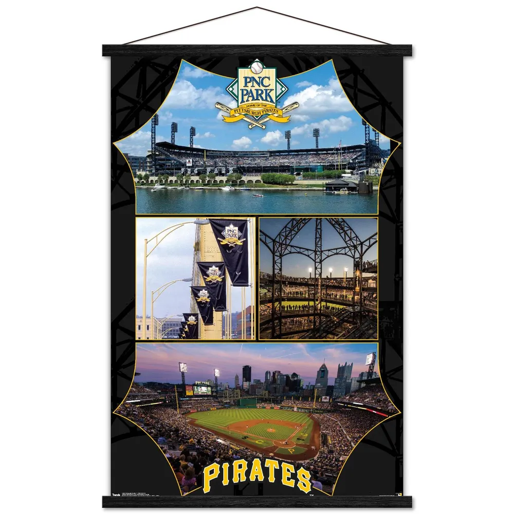 Lids Pittsburgh Pirates 24'' x 34.75'' Magnetic Framed Poster