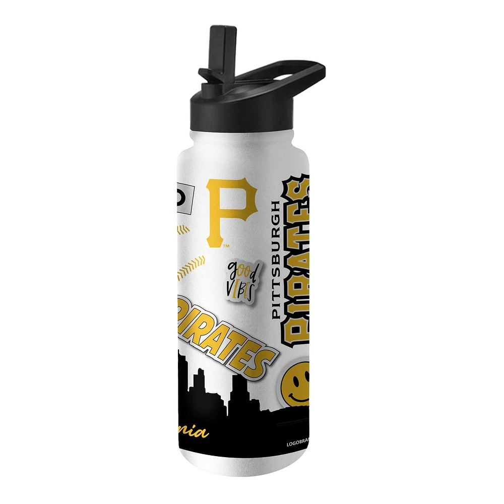 Pirates de Pittsburgh 34 oz. Bouteille Quencher native