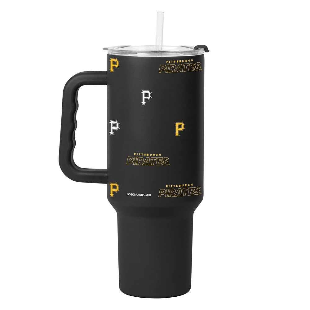 Pittsburgh Pirates 40oz. Step and Repeat Powder Coat Tumbler