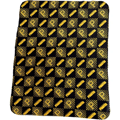 Couverture légère à motif répété des Pirates de Pittsburgh, 60 po x 50 po