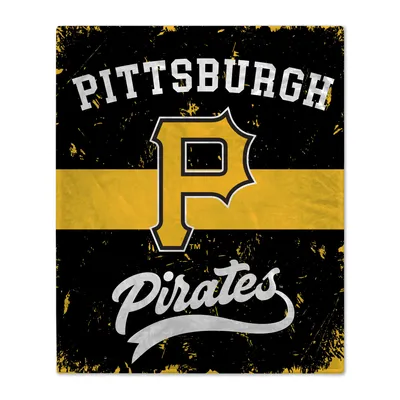 Pittsburgh Pirates 60'' x 70'' Retro Stripe Flannel Fleece Blanket