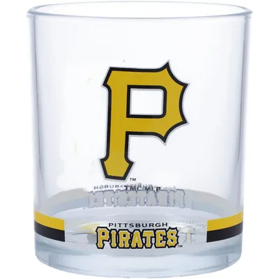 Pittsburgh Pirates Banded Rocks Glass