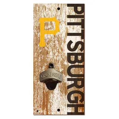 Pittsburgh Pirates Distressed Bottle Opener