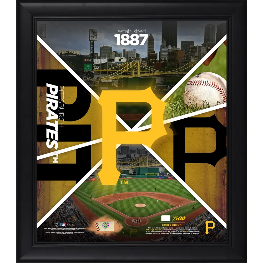 Lids Pittsburgh Pirates Fanatics Authentic Framed 15 x 17 Team Impact  Collage with a Piece of Game-Used Baseball - Limited Edition of 500