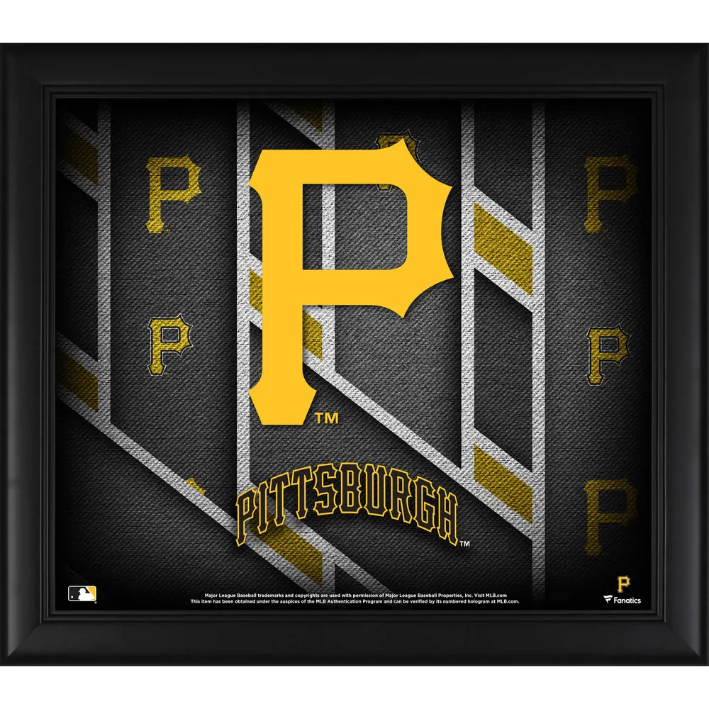 Official mLB Fanatics Branded Pittsburgh Pirates Logo T-Shirt