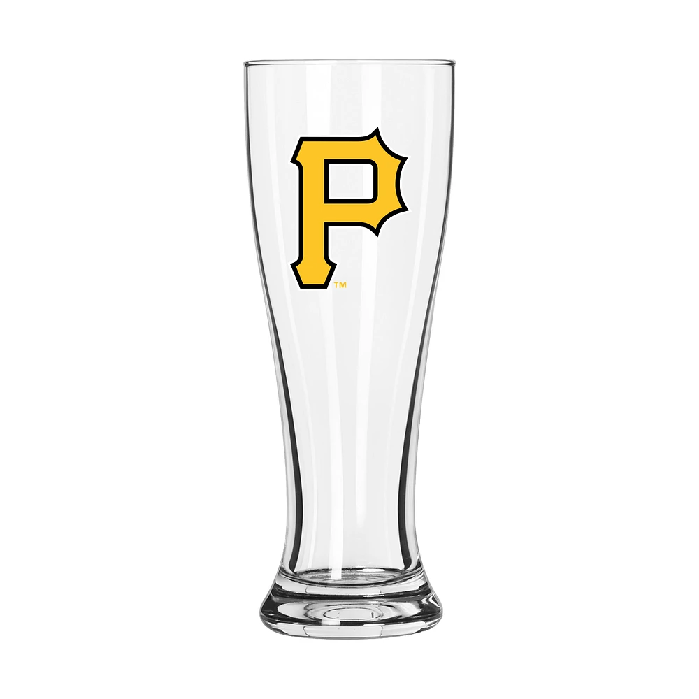 Logo Letterman des pirates de Pittsburgh 16 oz. Verre à Pilsner