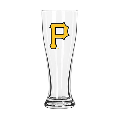 Logo Letterman des pirates de Pittsburgh 16 oz. Verre à Pilsner