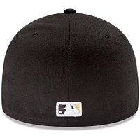 Pittsburgh Pirates New Era Home Authentic Collection On-Field Low Profile 59FIFTY - Fitted Hat Black