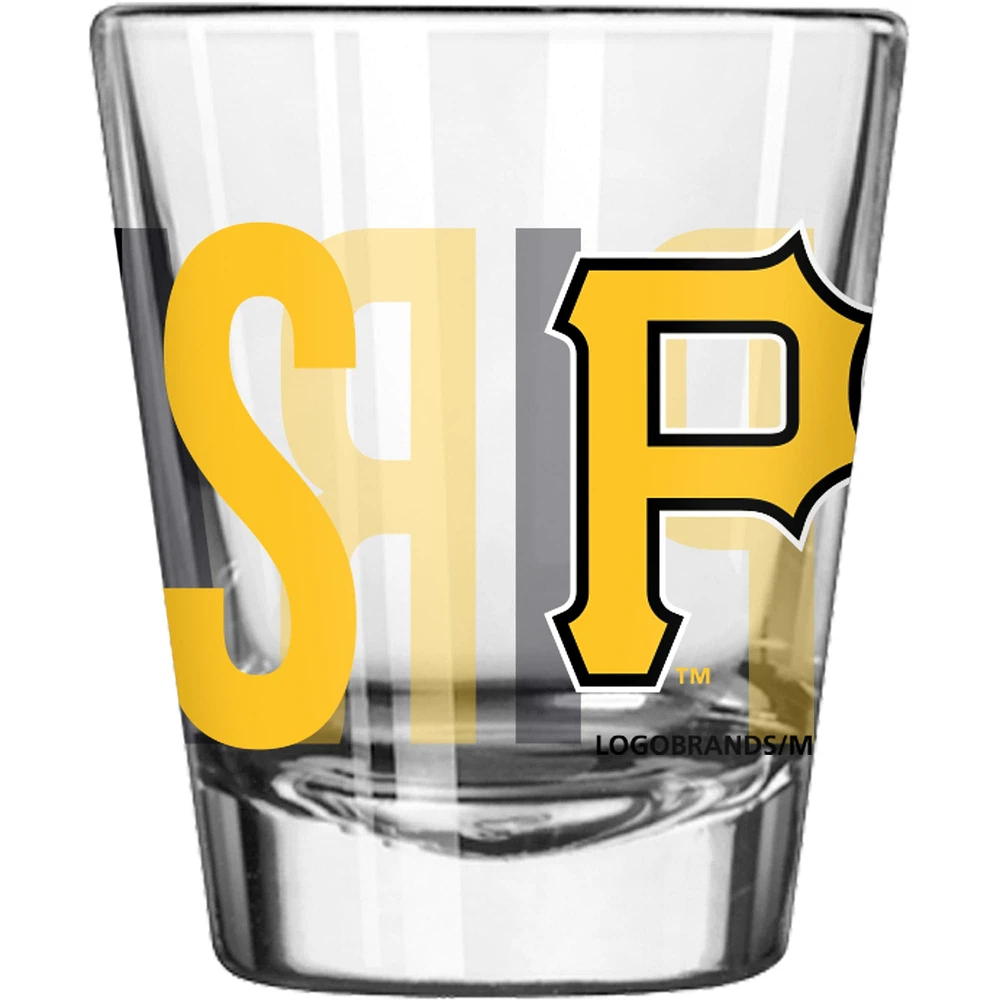 Heures supplémentaires des pirates de Pittsburgh 2 oz. Verre à liqueur