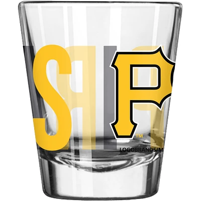 Heures supplémentaires des pirates de Pittsburgh 2 oz. Verre à liqueur