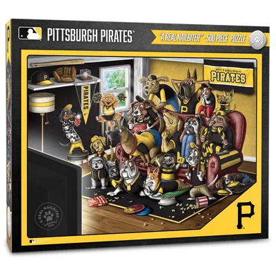 Pittsburgh Pirates Purebred Fans 18'' x 24'' A Real Nailbiter 500-Piece Puzzle