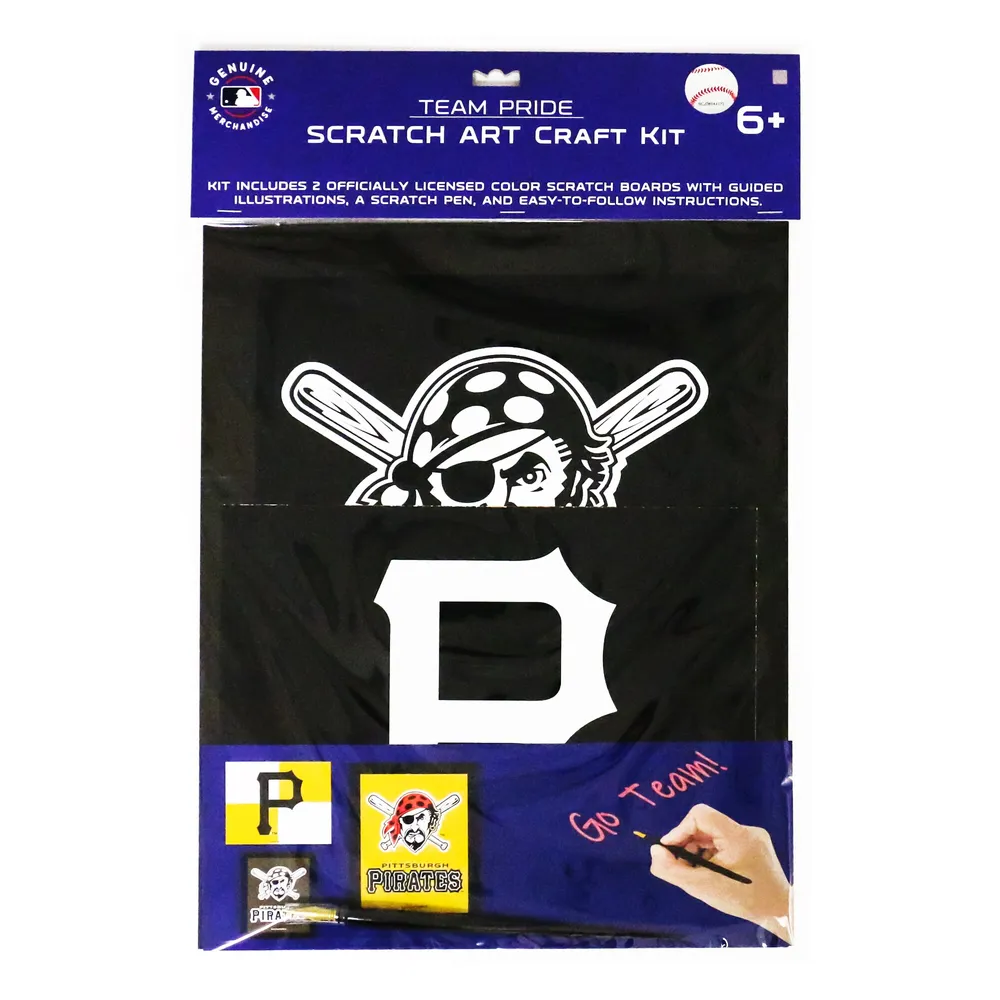 Pittsburgh Steelers Team Pride Scratch Art Craft Kit