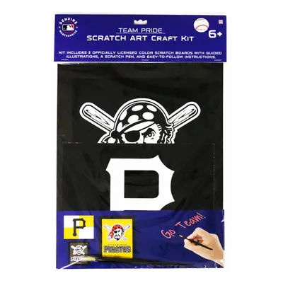 Pittsburgh Pirates Scratch Art Craft Kit