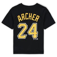 2020 Pittsburgh Pirates Chris Archer #24 Game Issued White Jersey Memorial  877