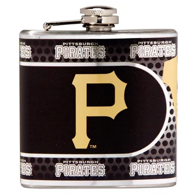 Pittsburgh Pirates 6oz. Stainless Steel Hip Flask - Silver