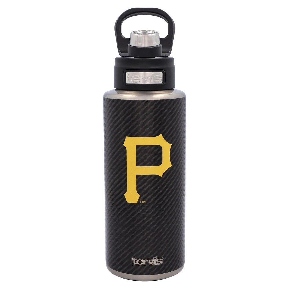 Tervis Pirates de Pittsburgh 32oz. Bouteille à large goulot en fibre de carbone